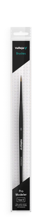 Natural Hair Brush No. 0 - Pro Modeler - Image 2