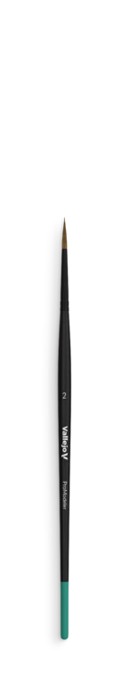 Natural Hair Brush No. 2 - Pro Modeler - Image 3