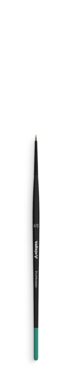 Natural Hair Brush No. 4/0 - Pro Modeler - Image 3