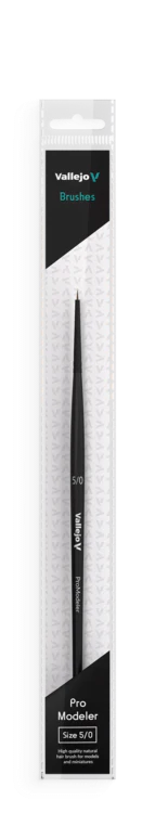 Natural Hair Brush No. 5/0 - Pro Modeler - Image 2