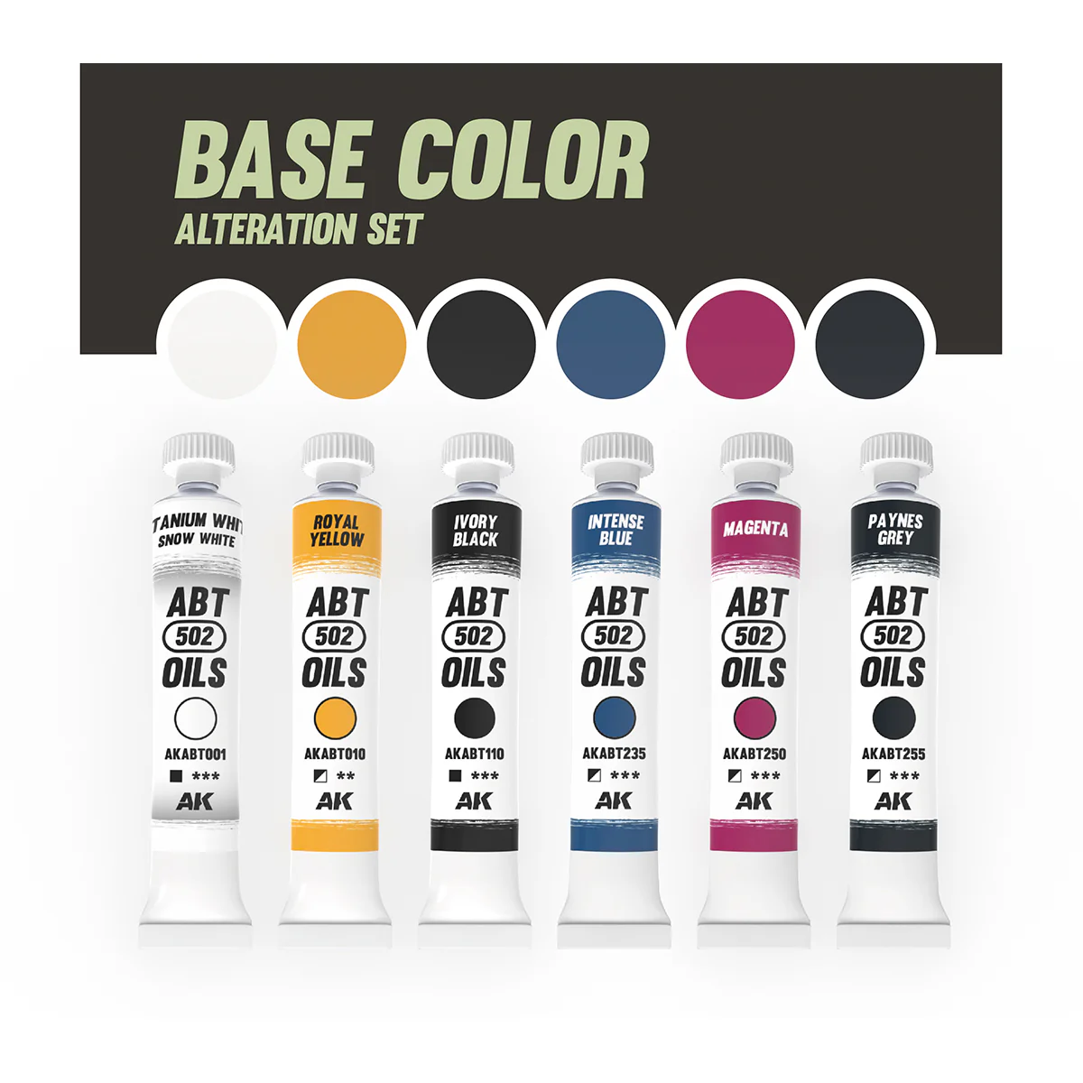 Oils - BASE COLOR ALTERATION SET - Image 2