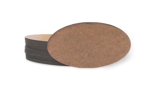 Oval MDF Bases 75mm x 42mm (8) - Image 2