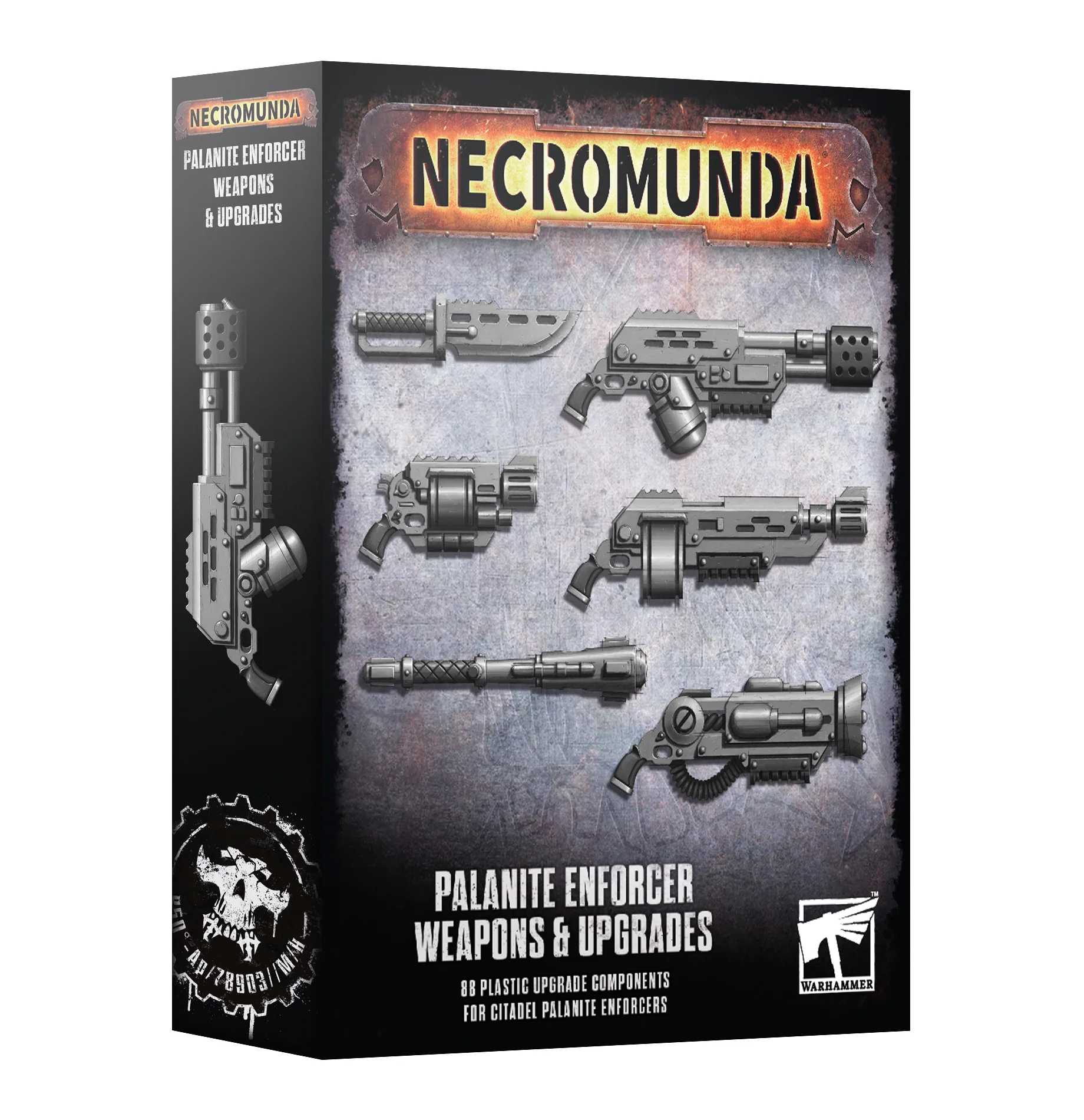 Necromunda Palanite Enforcer Weapons and Upgrades