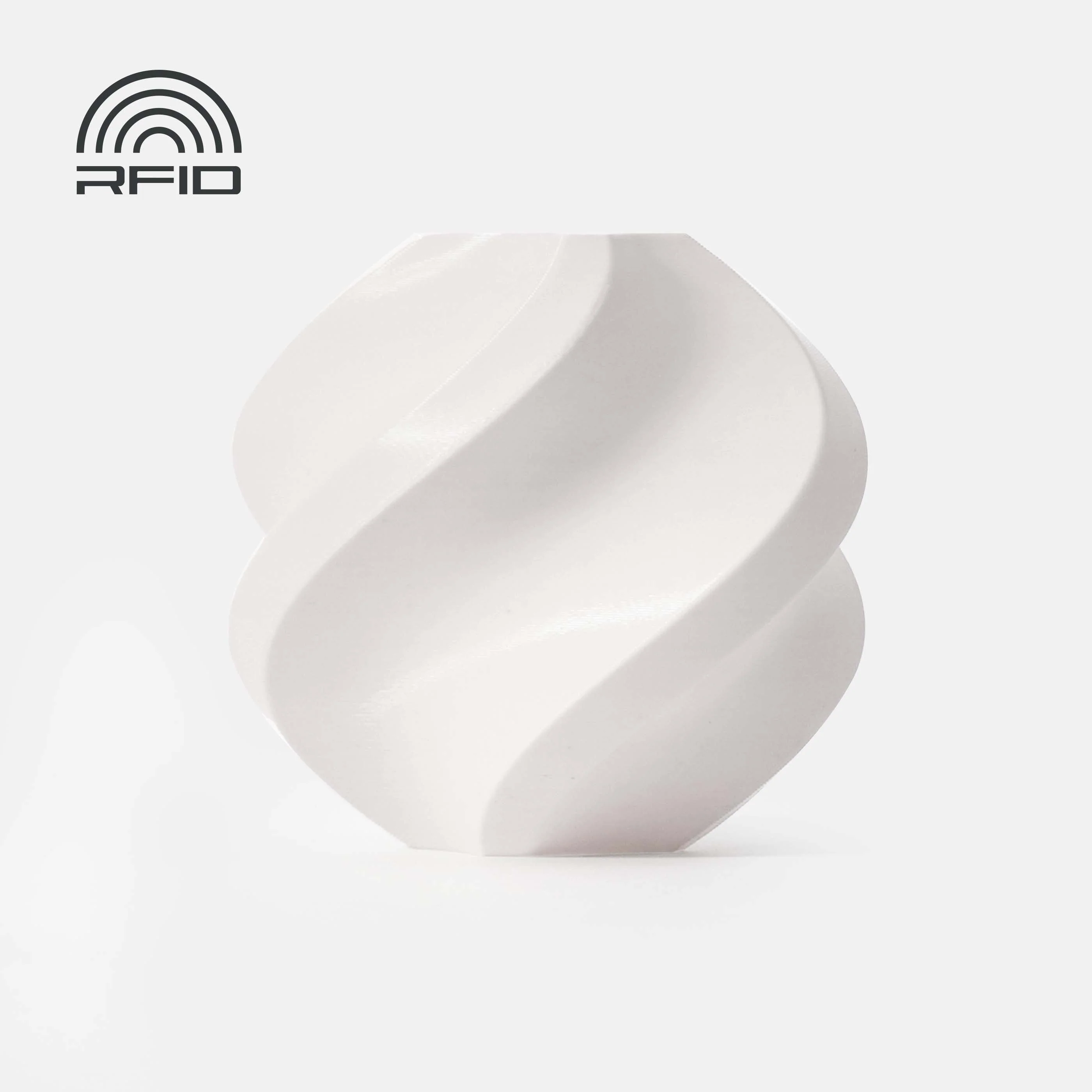 PLA Basic Jade-Weiß (10100) / Filament mit Spule / 1 kg
