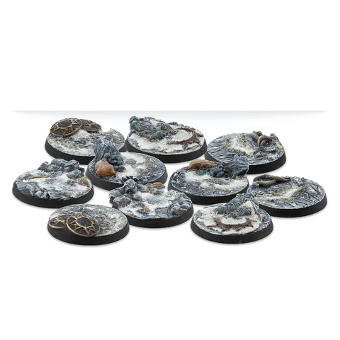 Warcrow 30mm Northern Tribes Scenery Bases, Alpha Series - Image 2