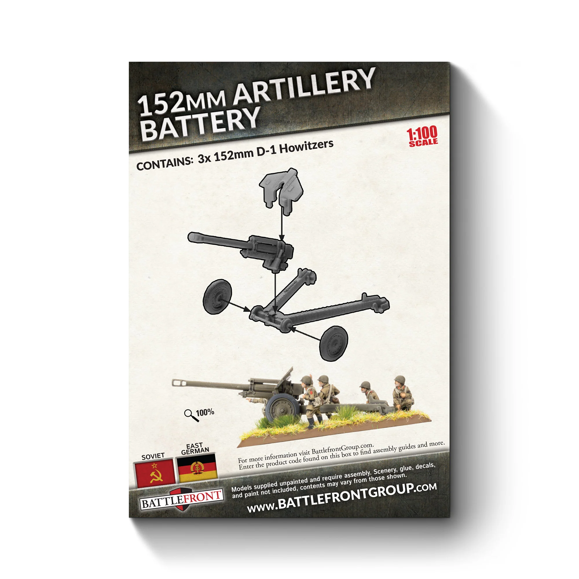 152mm Howitzer (x3) - Image 4