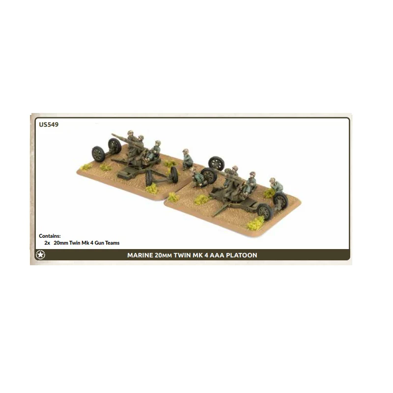 20mm Twin Mk 4 Anti-aircraft Gun (x2) - Image 2