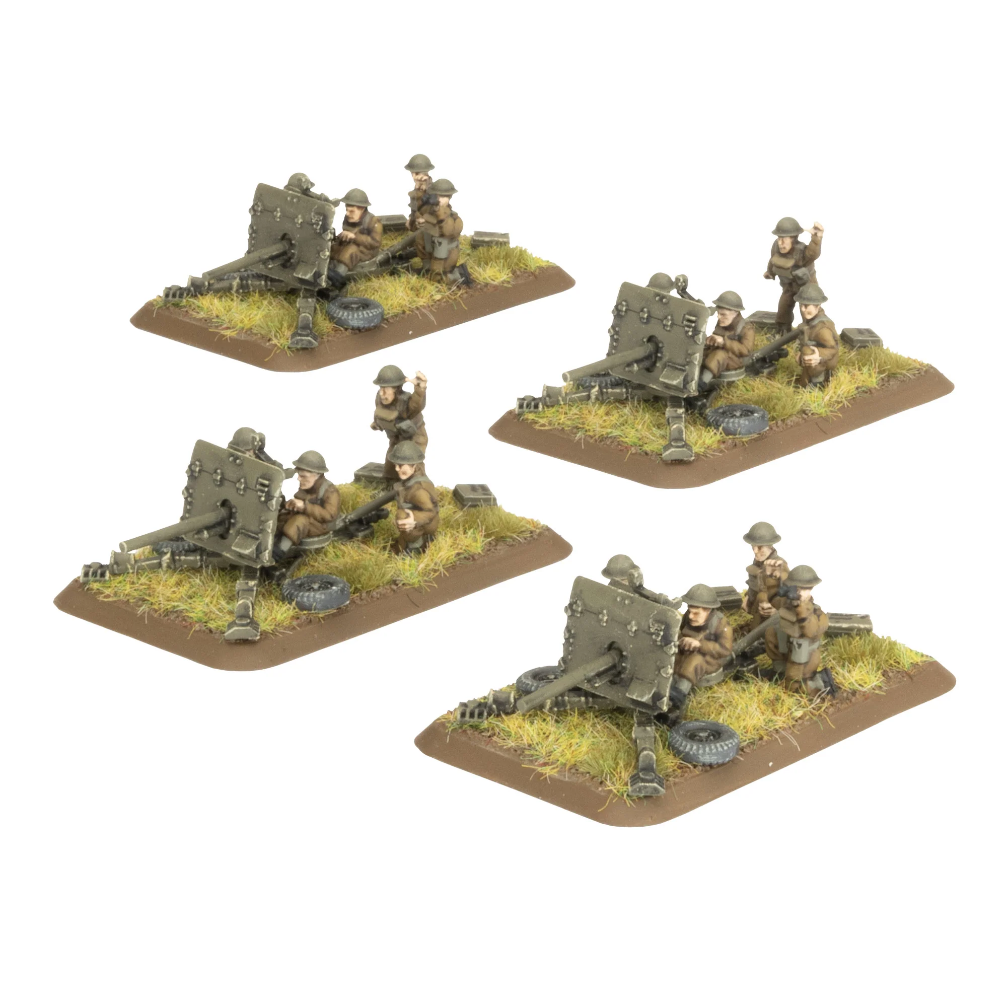 2pdr Antitank Platoon (x4 guns, Plastic) - Image 4