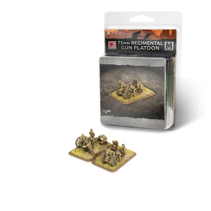 75mm Regimental Gun Platoon (x2)