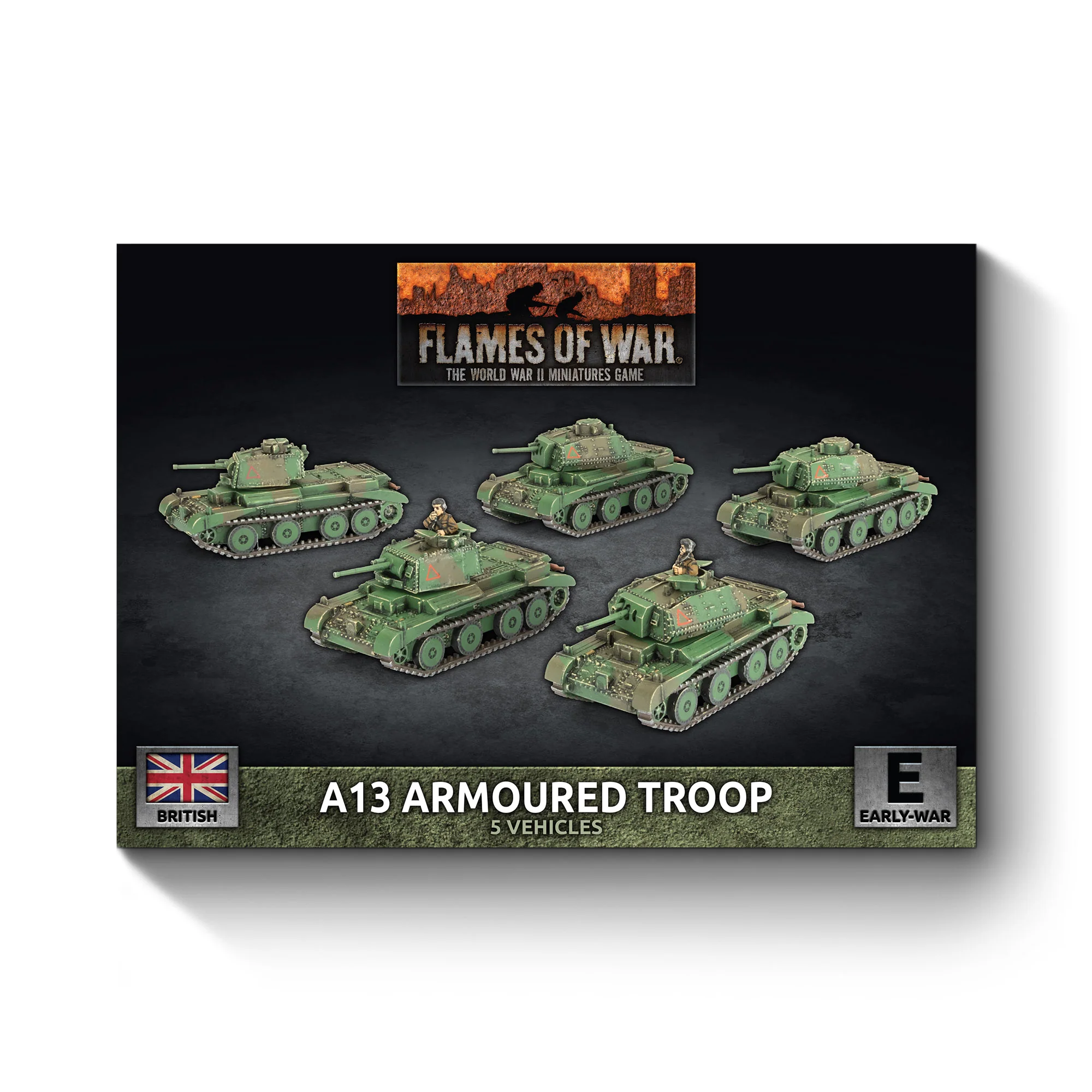 A13 Cruiser Troop (x5 Plastic) - Image 5