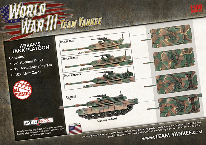 Abrams Tank Platoon (Plastic) - Image 2