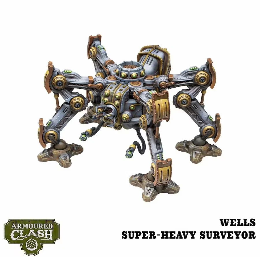 Preorder - Armoured Clash: Wells Battlegroup Set - Image 3