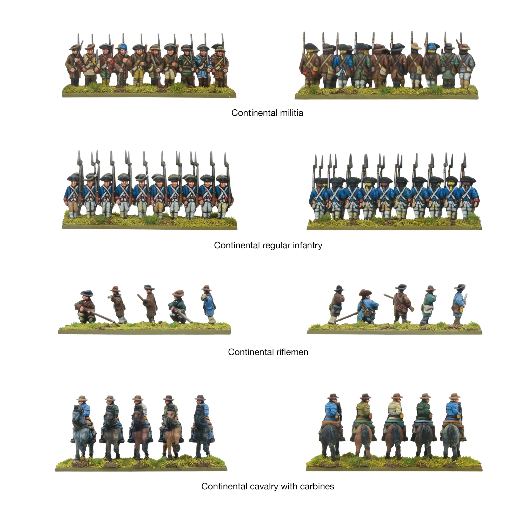 Preorder - Black Powder Epic Battles: Revolution! - Continental Army Brigade - Image 3