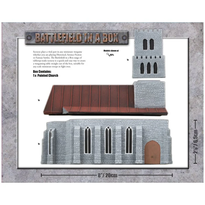Caen Church - Alternative Paint Scheme (Limited Edition) - Image 3