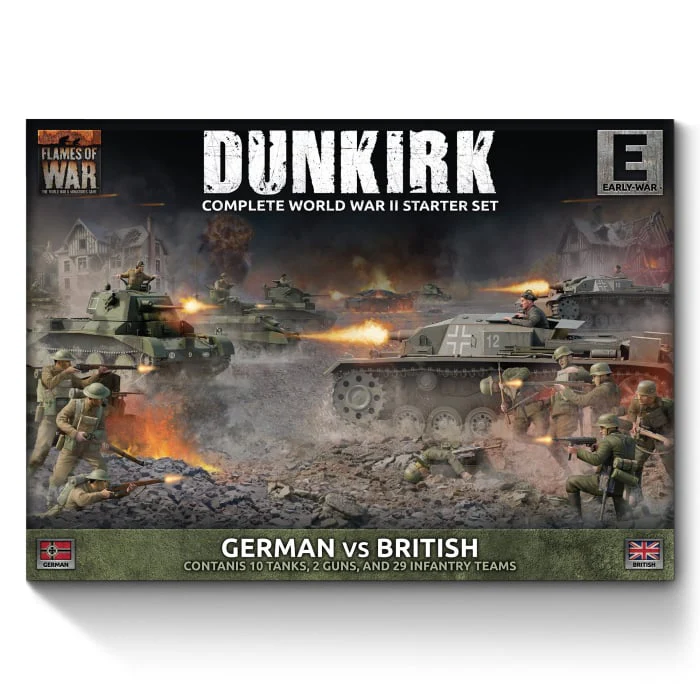 Dunkirk - British vs German Starter Set (Plastic)