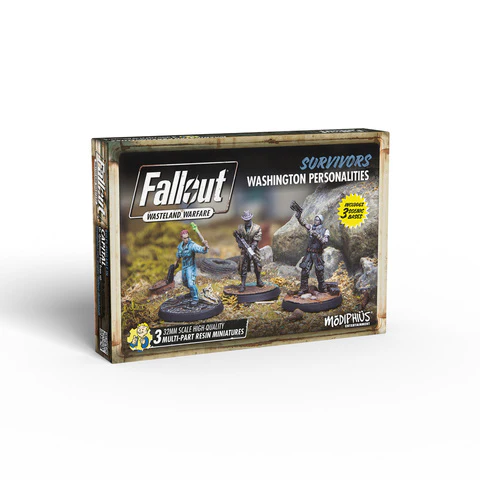Fallout: Wasteland Warfare - Survivors: Washington Personalities - Image 3