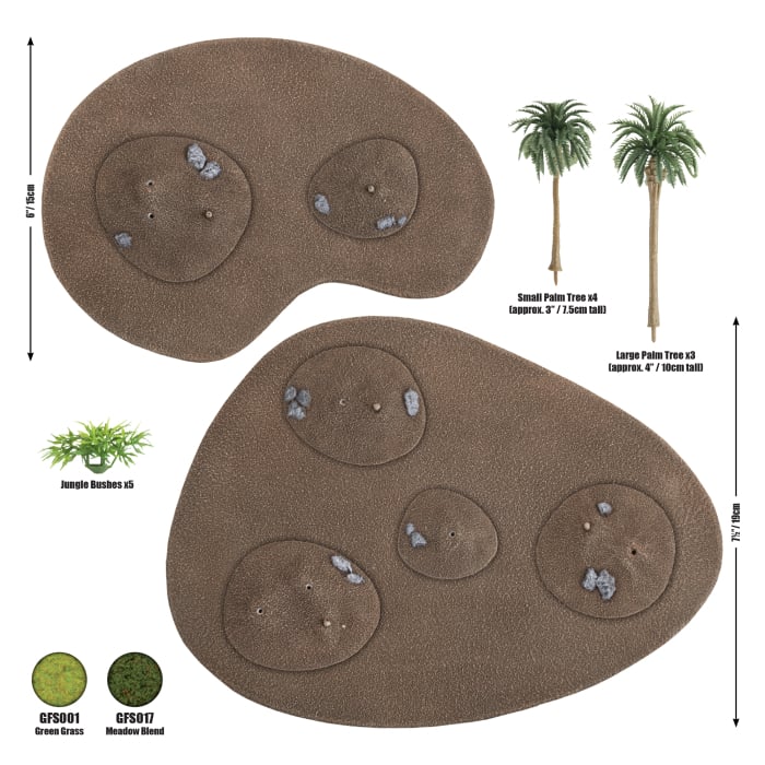 Features: Jungle Palms (x2) - Image 2