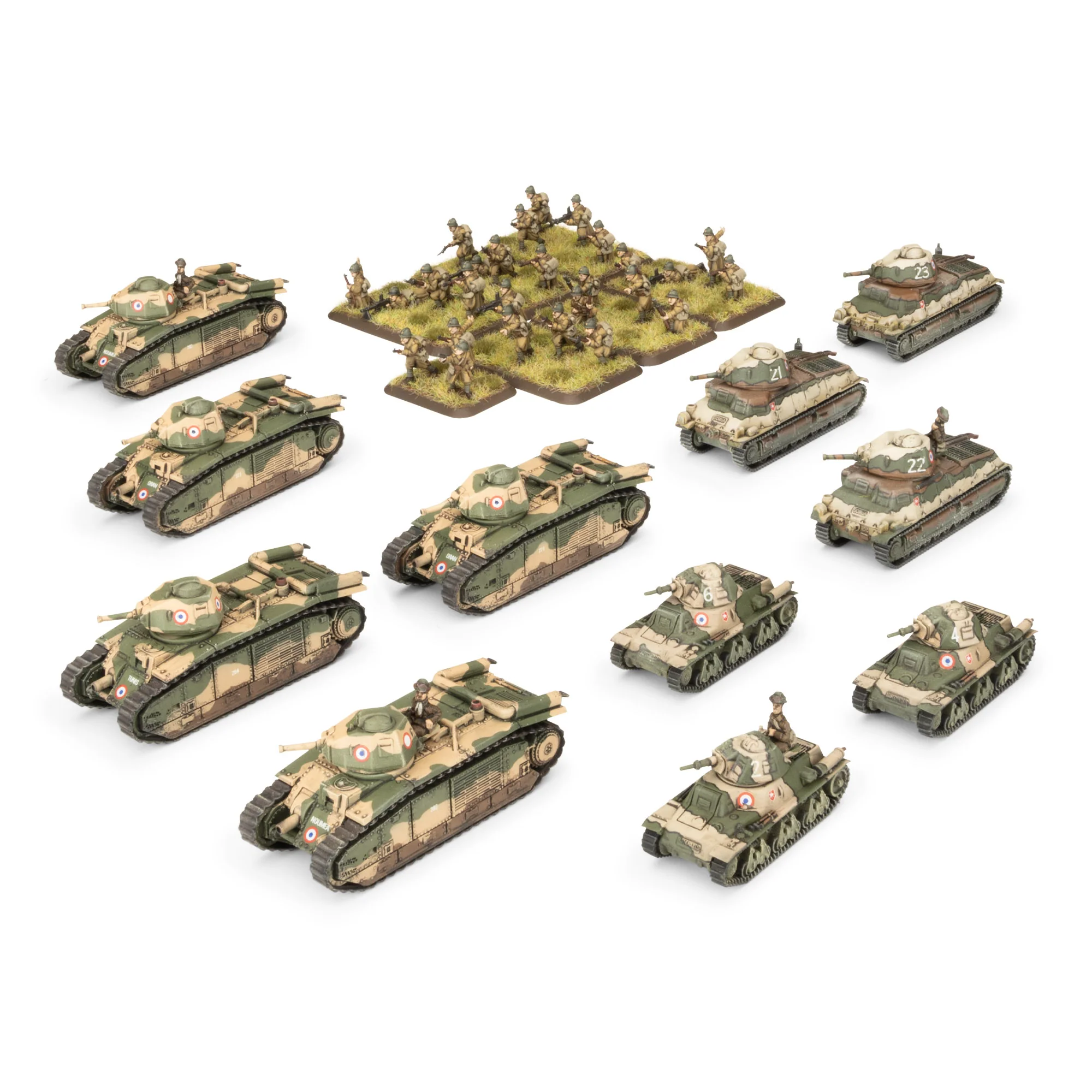 French Char B1 bis Combat Company (plastic) (EW) - Image 2