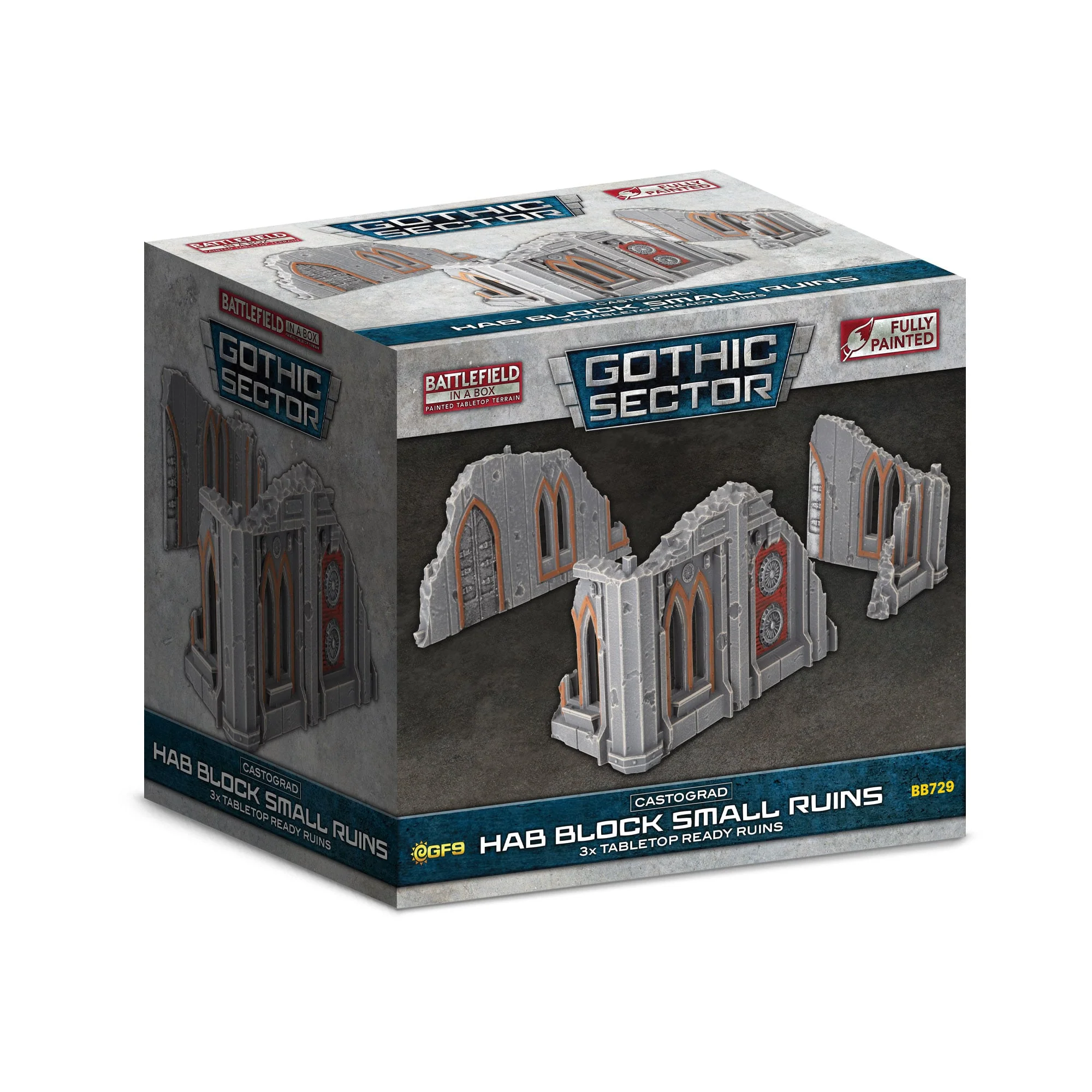 Preorder - Gothic Sector: Castograd Hab Block Small Ruins - Image 4