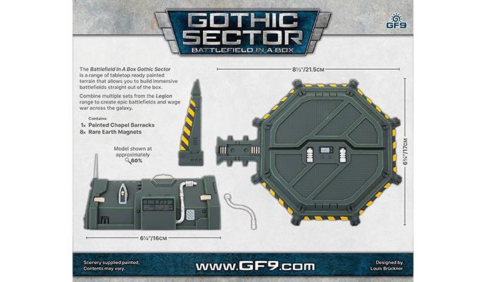 Gothic Sector: Legion Chapel Barracks (x1) - Image 3