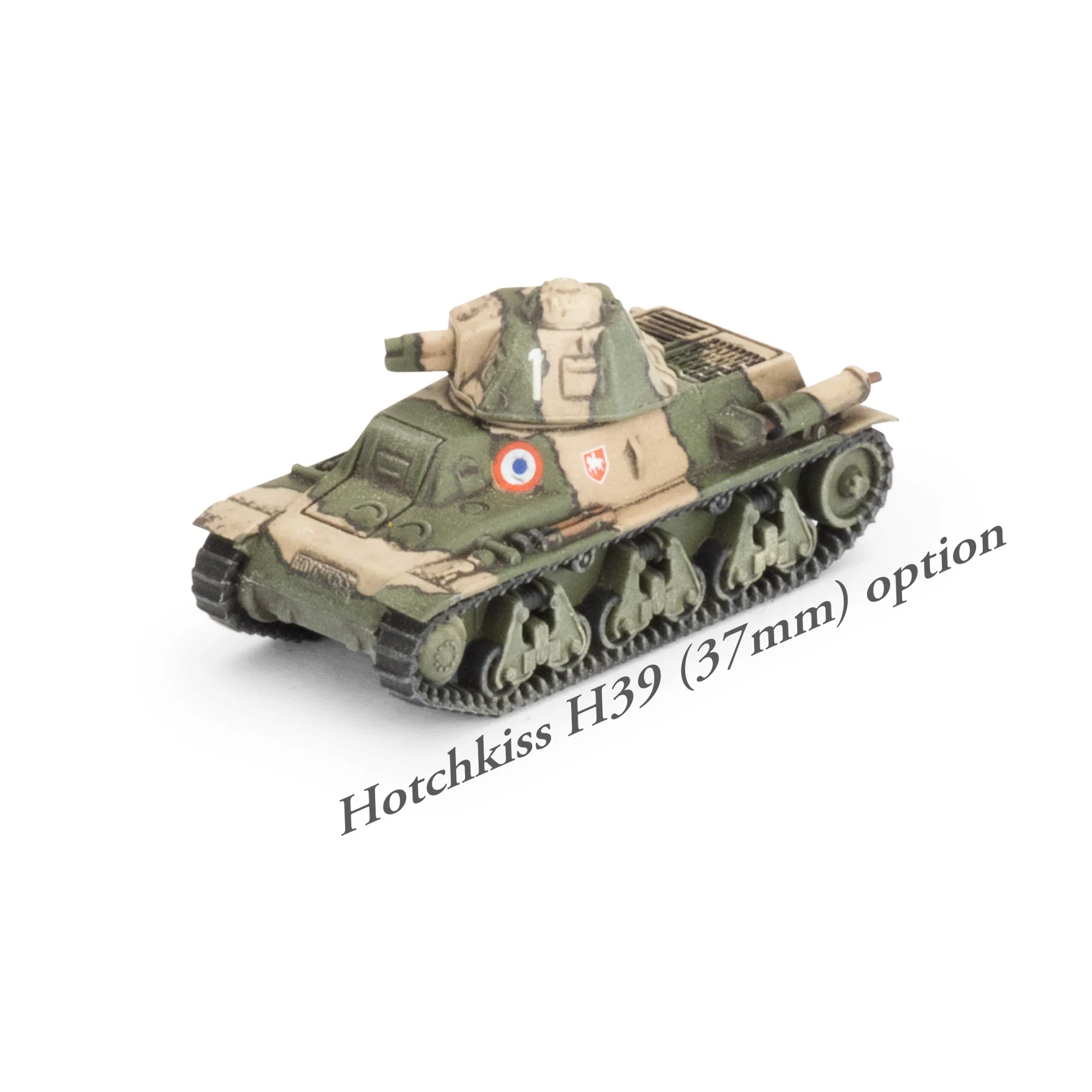 H35 / H39 Hotchkiss Tank Platoon (x5 Plastic) - Image 6