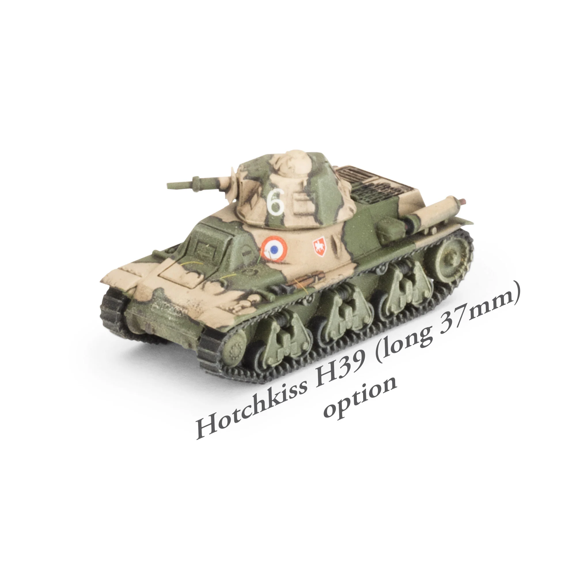 H35 / H39 Hotchkiss Tank Platoon (x5 Plastic) - Image 7