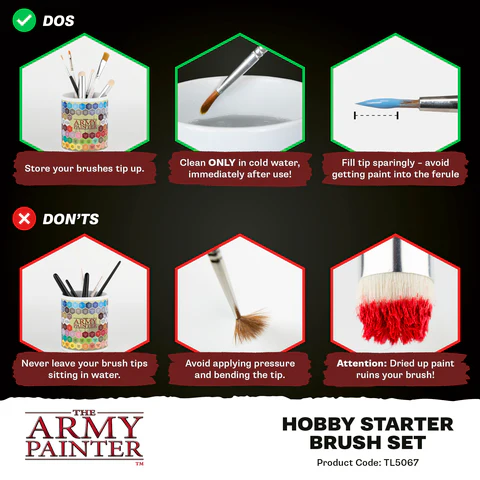 Hobby Starter Brush Set - Image 3