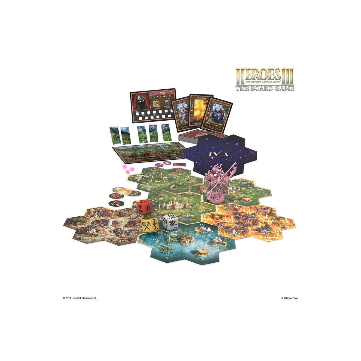 Preorder - HoMM III: The Board Game Conflux Expansion DE - Image 2