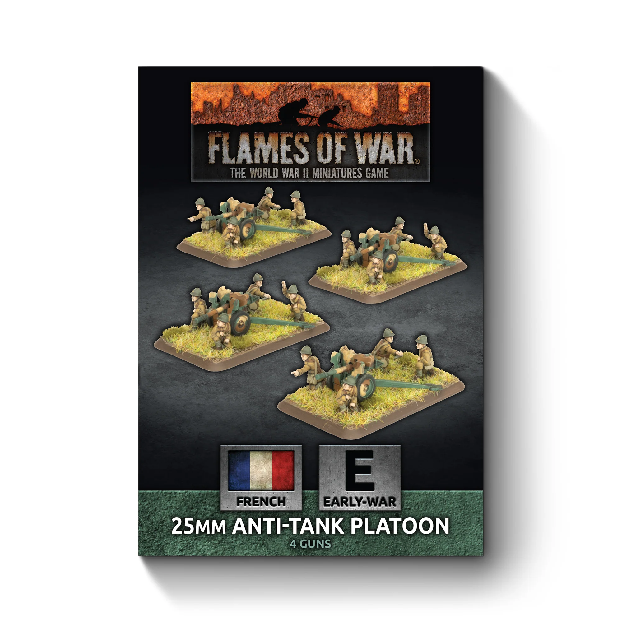 Hotchkiss 25mm Anti-tank Platoon (x4 guns) (EW) - Image 2
