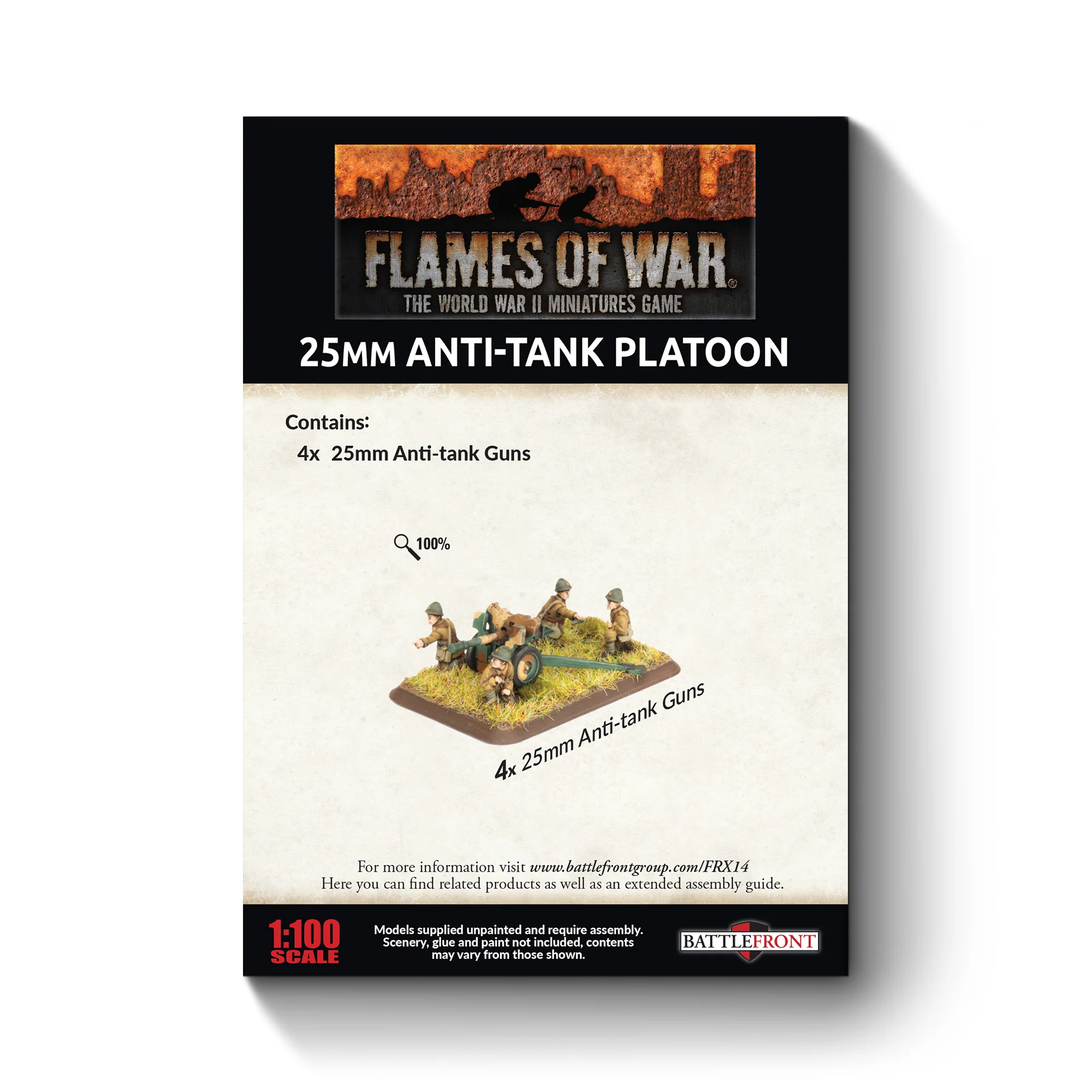 Hotchkiss 25mm Anti-tank Platoon (x4 guns) (EW) - Image 3