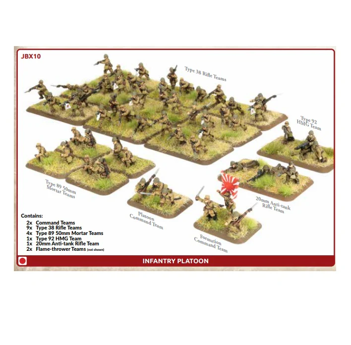 Infantry Platoon (x64 Figures) - Image 2