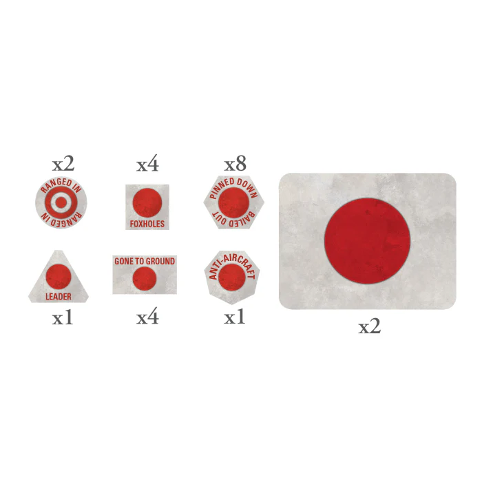 Japanese MW Tokens (x20) and Objectives (x2)