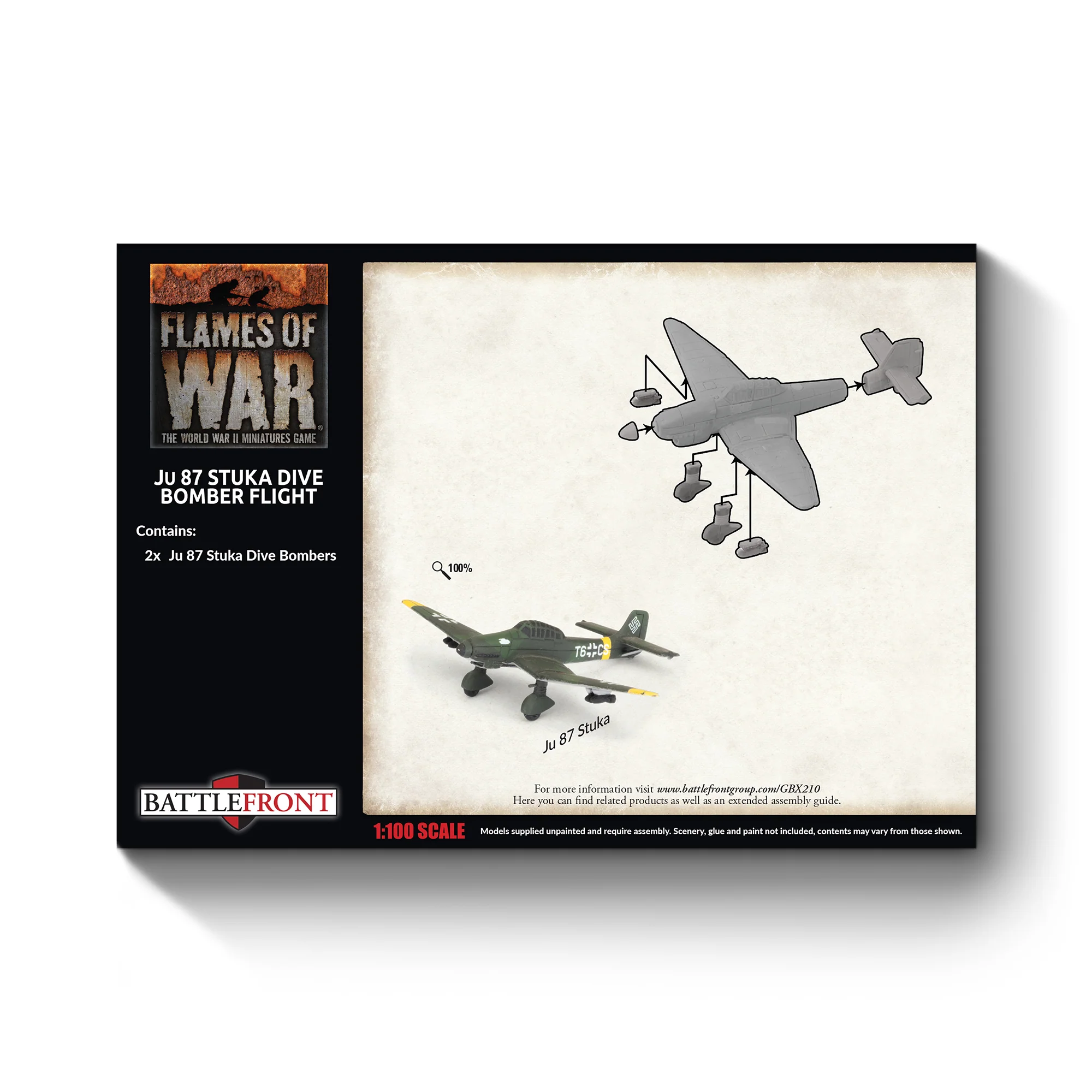 Preorder - JU 87 Stuka Dive Bomber Flight (x2) (EW) - Image 3