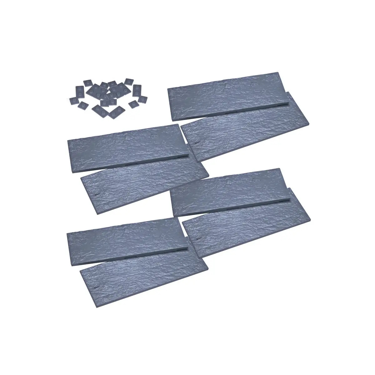 Preorder - Kings of War: Modular Plastic Base Set (100x40) x 8