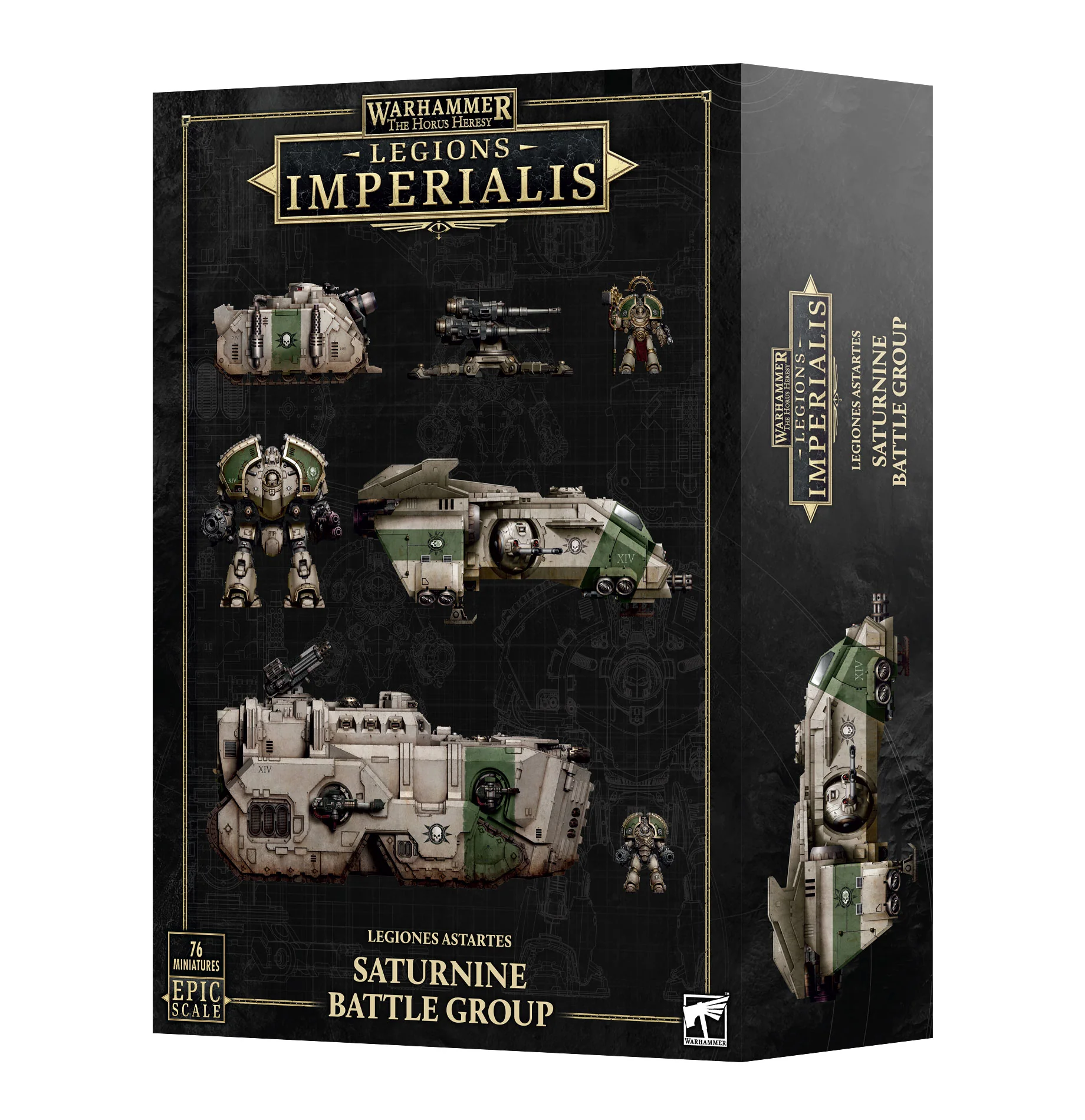 Legions Imperialis Legiones Astartes Saturnine Battle Group