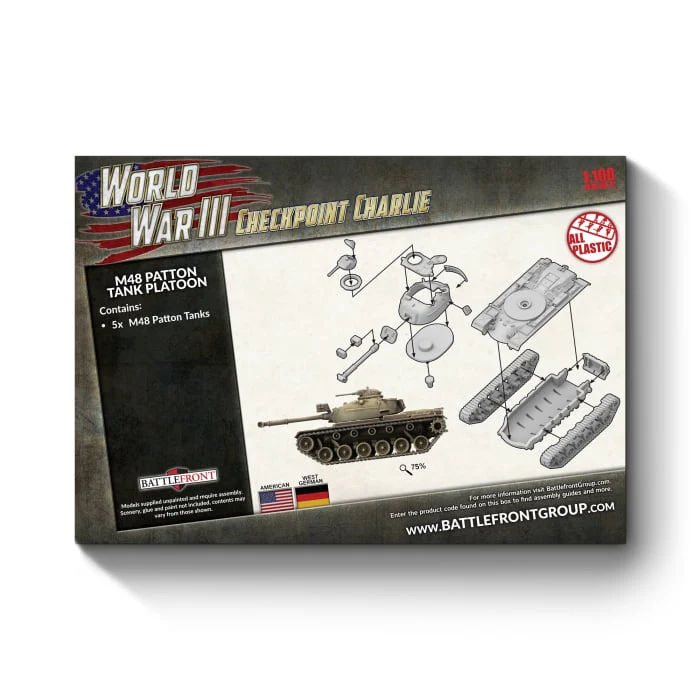 Preorder - M48 Patton Tank Platoon - Image 2