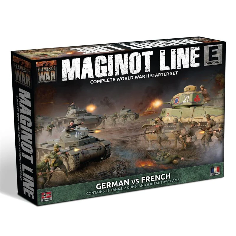 Maginot Line - German vs French Starter Set (Plastic) - Image 2