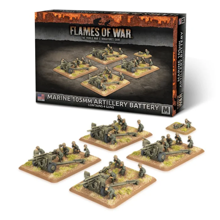 Marine 105mm Artillery Battery (x4) - Image 2