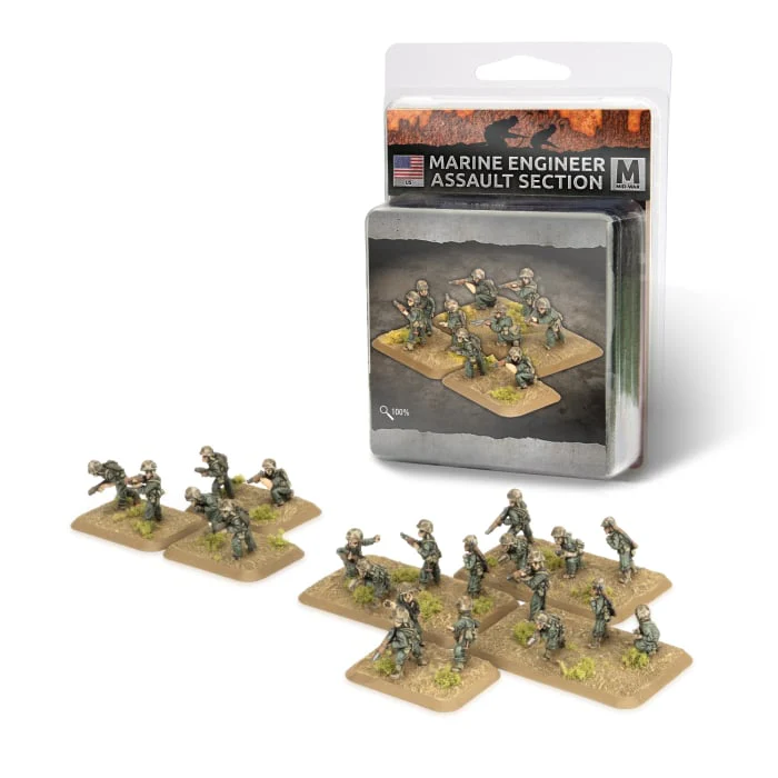 Marine Engineer Assault Section (x21 figures)
