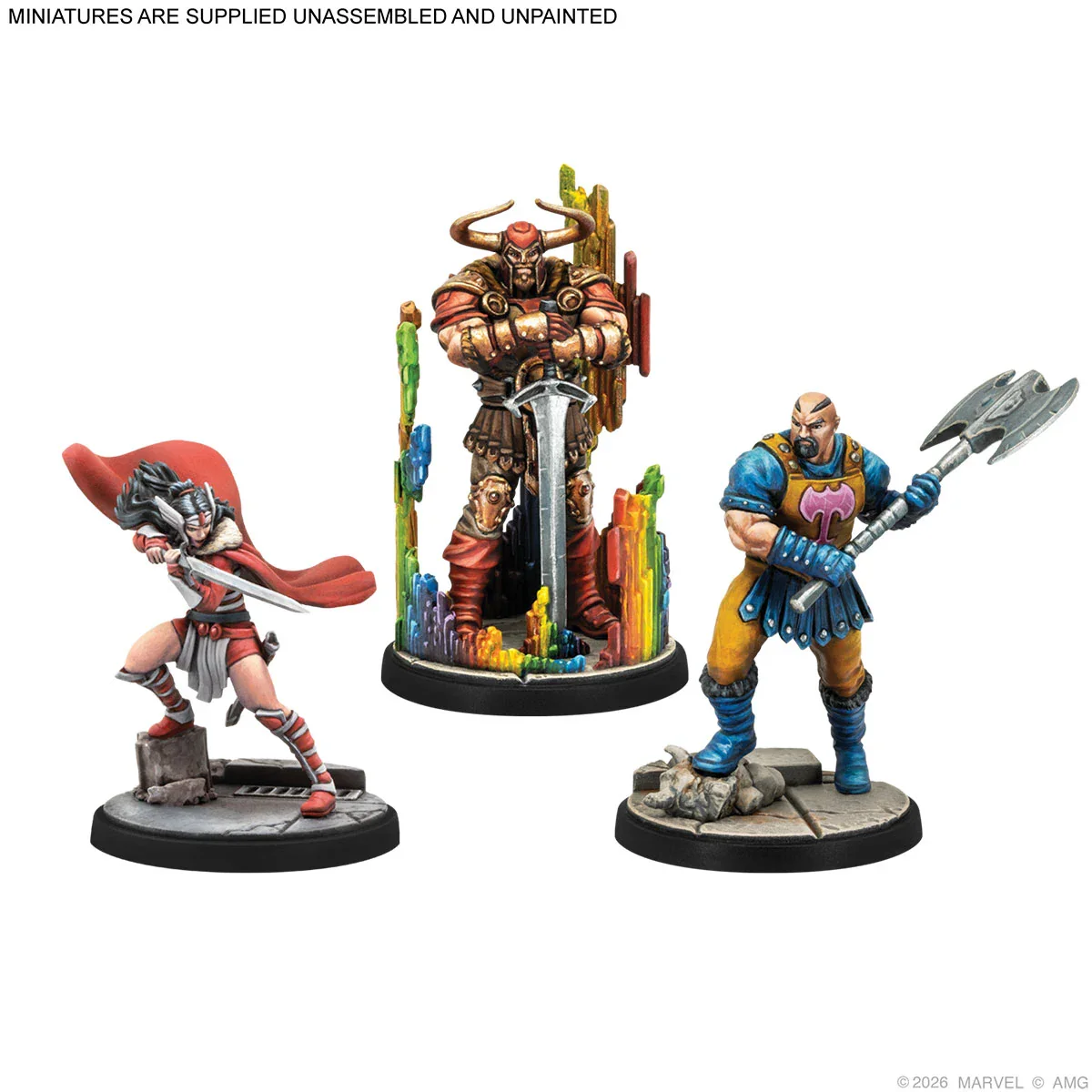 Preorder - Marvel: Crisis Protocol – Asgardians Starter Set - Image 3