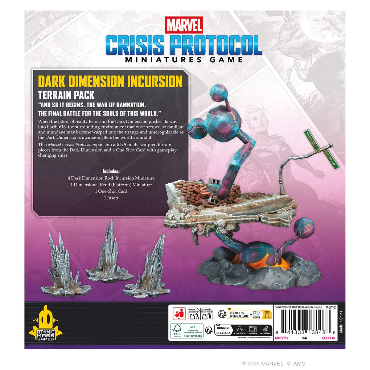 Preorder - Marvel: Crisis Protocol – Dark Dimension Incursion Terrain Pack (Online Only) - Image 4