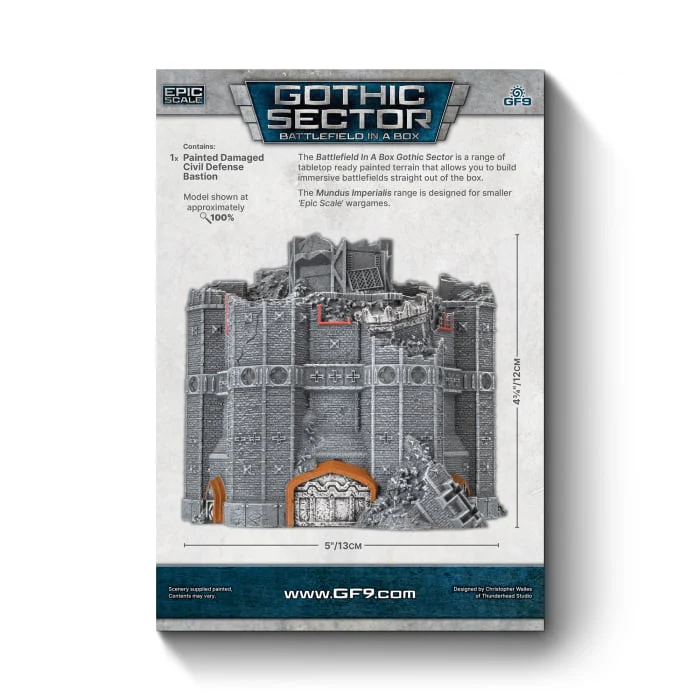 Mundus Imperialis: Civil Defense Bastion (Damaged) - Image 4