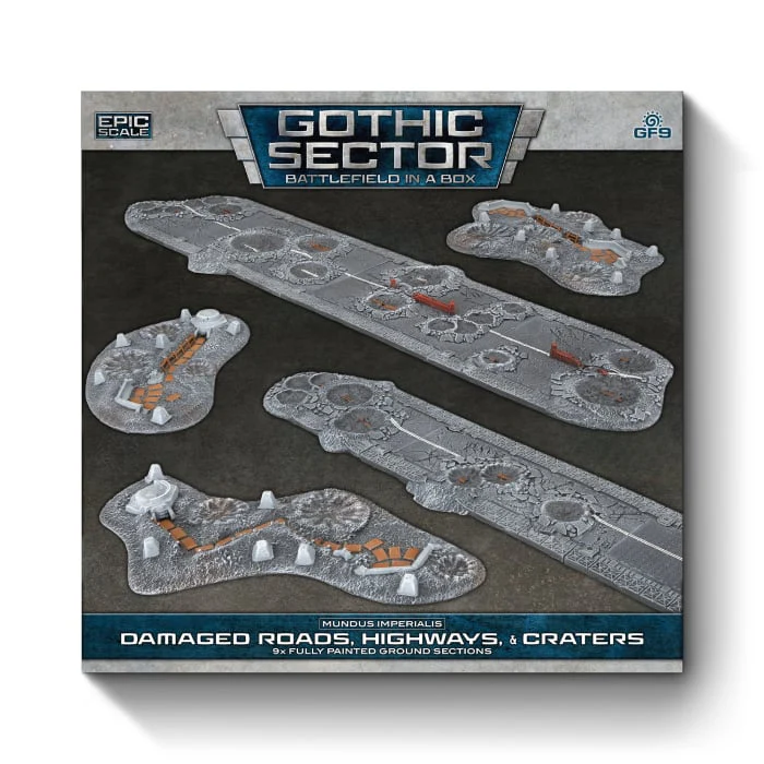 Mundus Imperialis - Highways, Roads and Craters (Damaged x9)