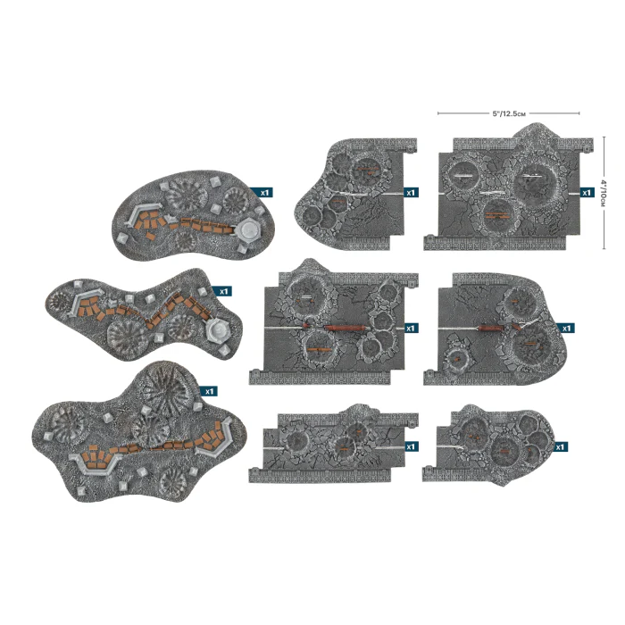 Mundus Imperialis - Highways, Roads and Craters (Damaged x9) - Image 2