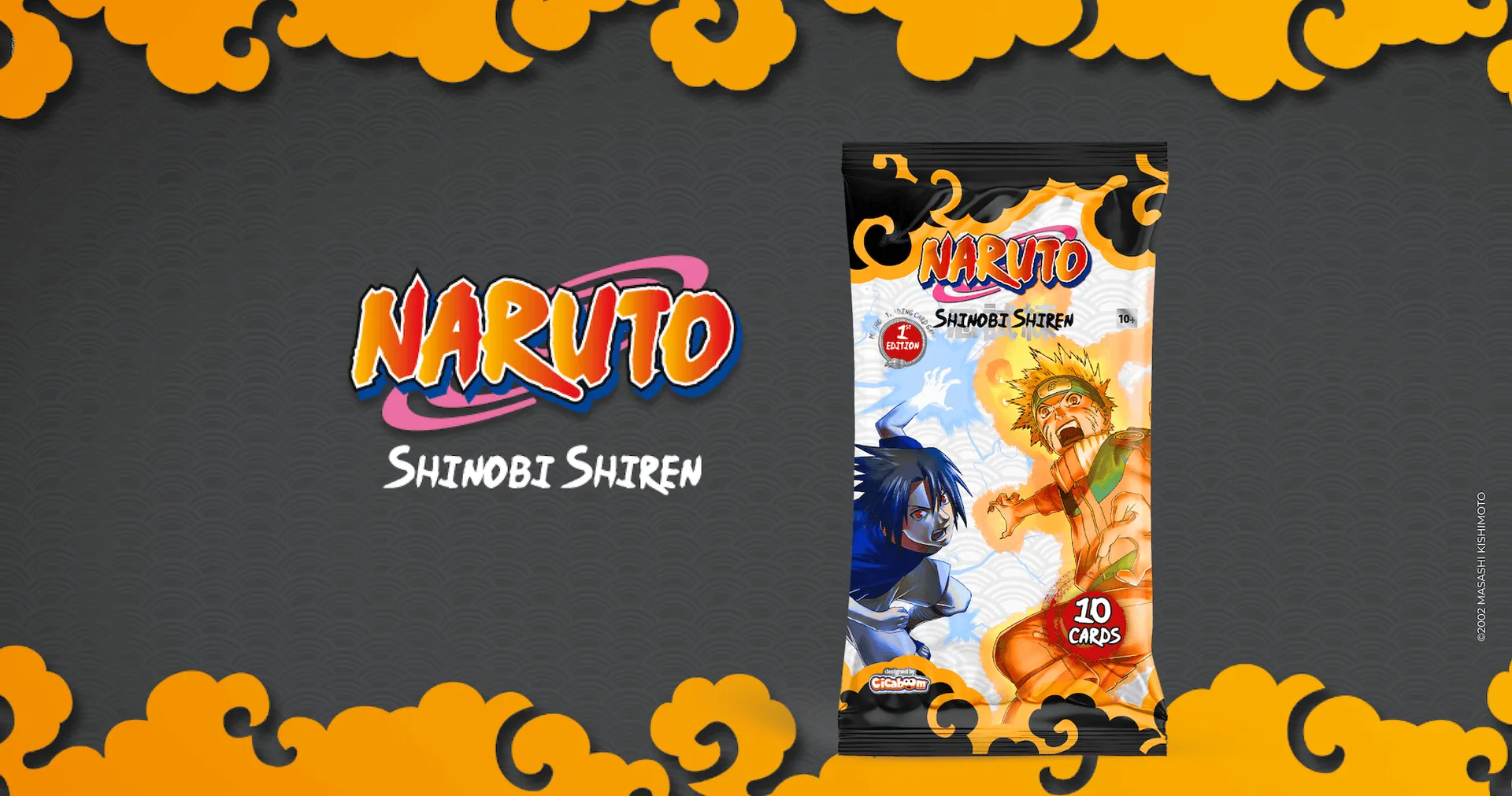 Preorder - Naruto Mythos TCG – SET 2 SHINOBI SHIREN, 1st edition Flowpack Display 24 booster - Image 3