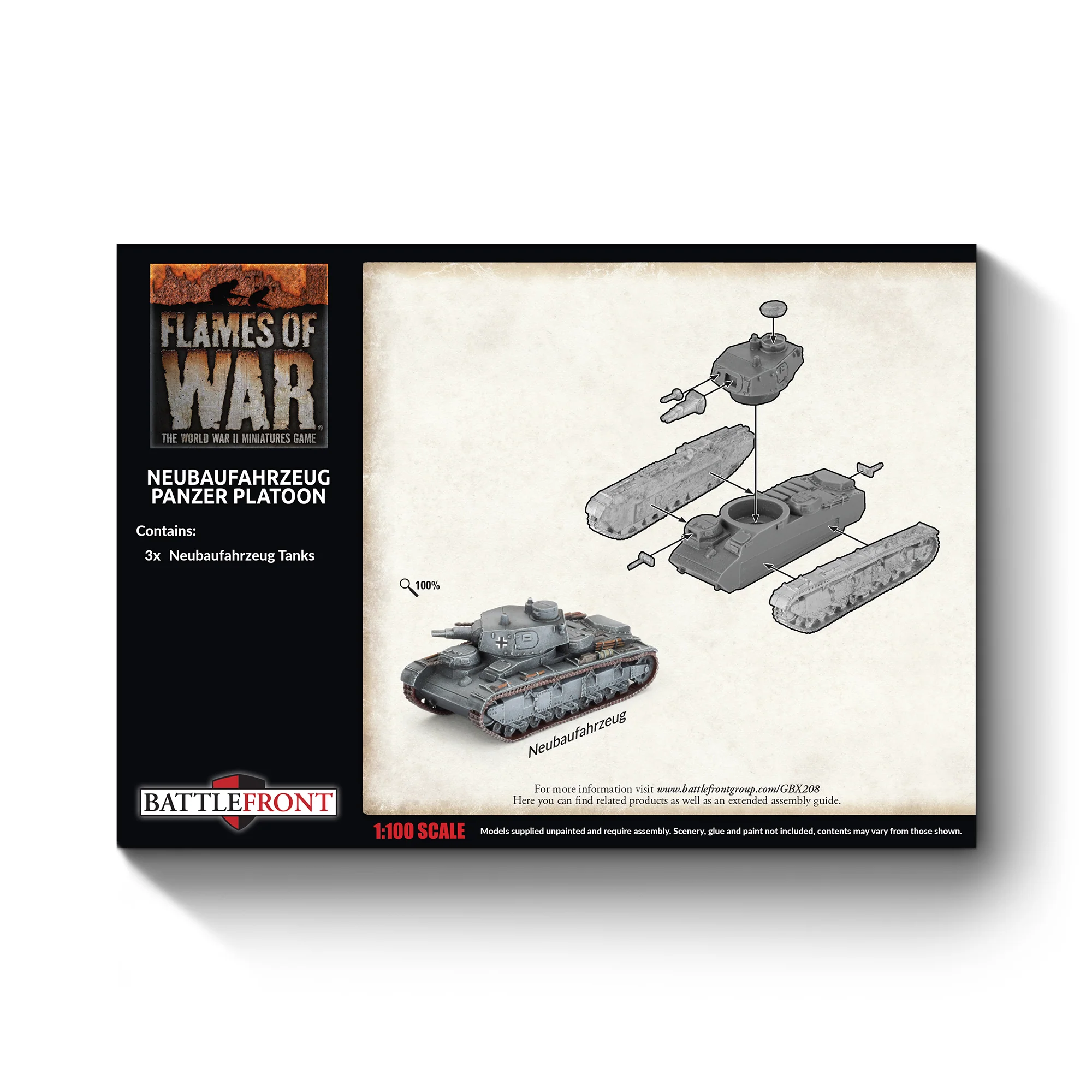 Neubaufahrzeug Panzer Platoon (x3) - Image 3