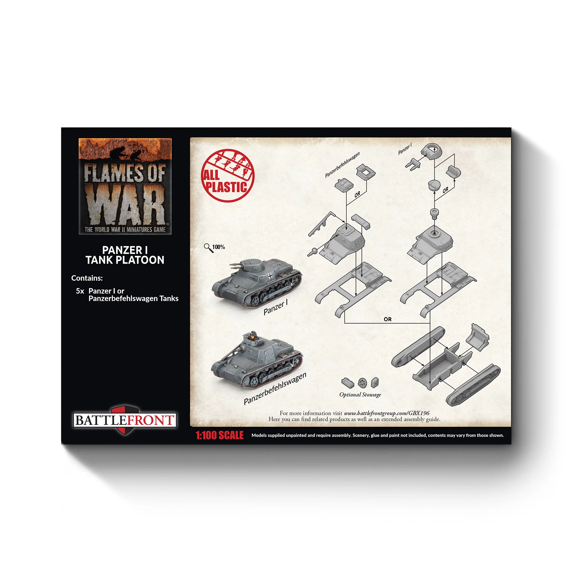 Preorder - Panzer I Platoon (x5 Plastic) (EW) - Image 3