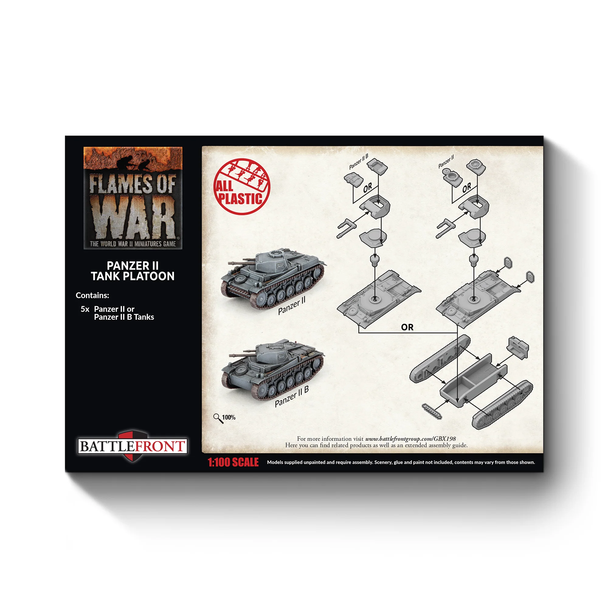 Preorder -Panzer II Platoon (x5 Plastic) (EW) - Image 3