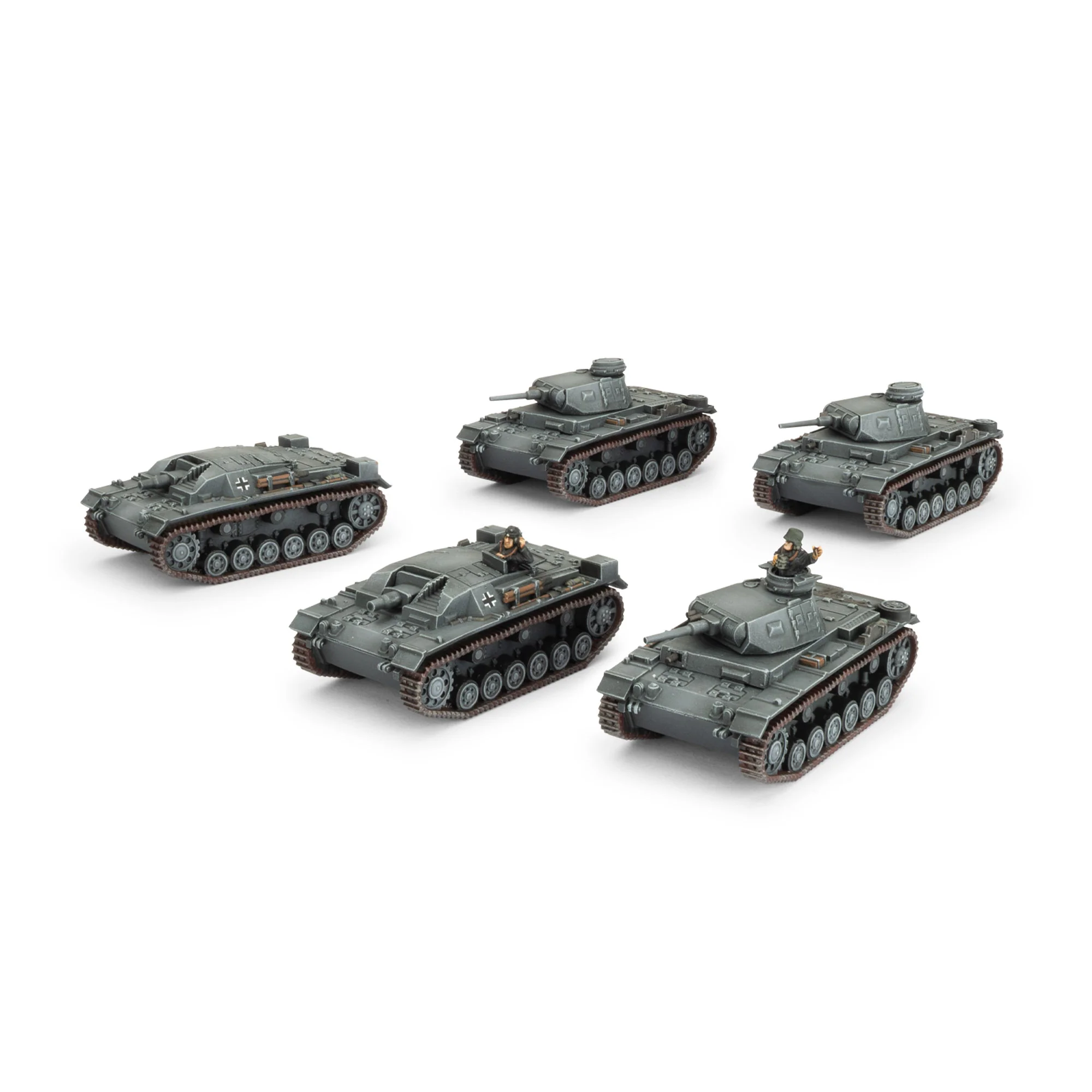 Preorder - Panzer III/StuG III A Platoon (x5 Plastic) - Image 4