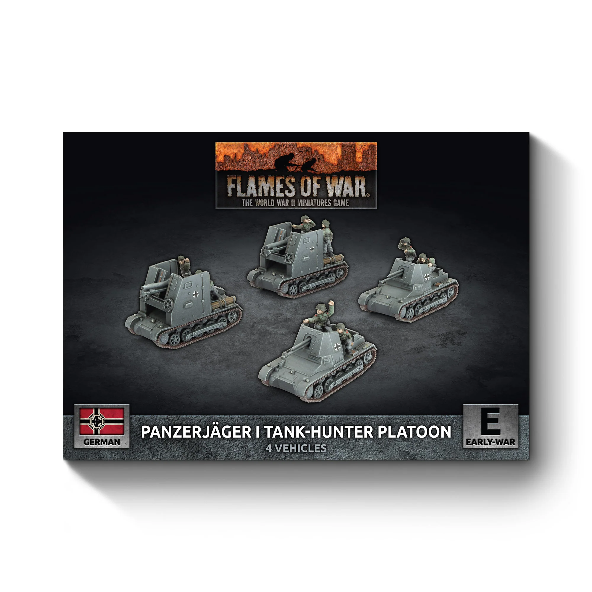 Preorder - Panzerjager I Anti-tank Platoon (x4 Plastic) (EW) - Image 2